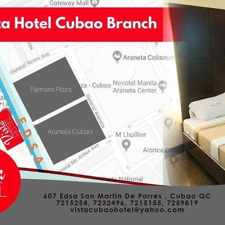 Vista Hotel Cubao Quezon City Bagian luar foto