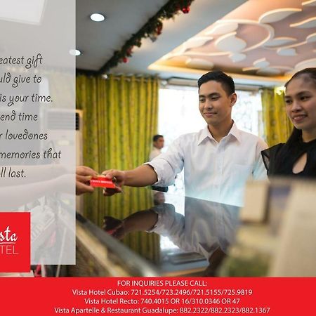 Vista Hotel Cubao Quezon City Bagian luar foto