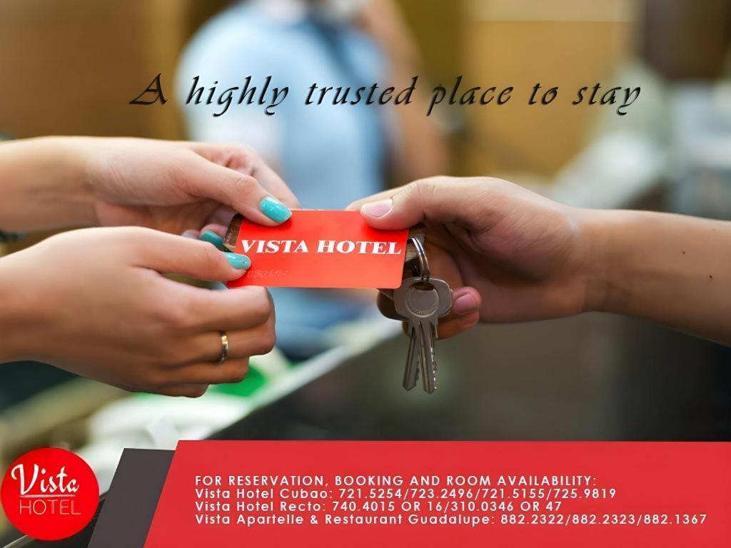 Vista Hotel Cubao Quezon City Bagian luar foto